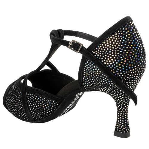 Rummos Femmes Chaussures de Danse Santigold - Nubuck/Cuir GalBlack/Noir - Normal - 60R Flare - EUR 36