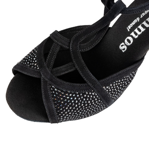 Rummos Mulheres Sapatos de Dança Santigold - Nobuk/Pele GalBlack/Preto - Normal - 60R Flare - EUR 36