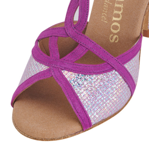 Rummos Women´s dance shoes Santigold - Nubuck/Leather Lilac/Mirror - Normal - 80E Stiletto - EUR 38.5