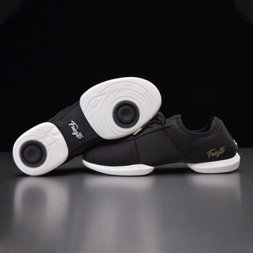 Fuego Unisex Split-Sole Dance Sneakers Black