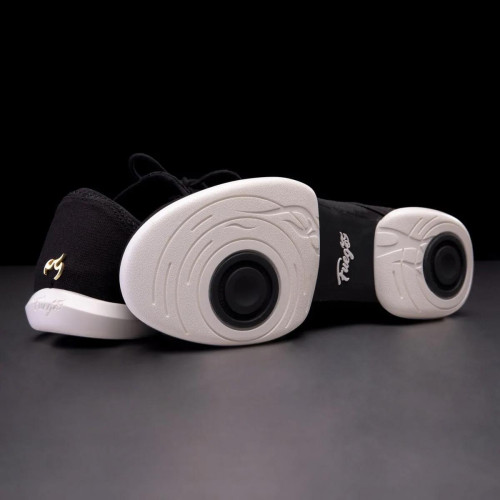 Fuego Unisex Split-Sole Dance Sneakers Black