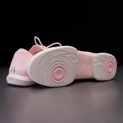 Fuego Unisex Split-Sole Dance Sneakers Pink