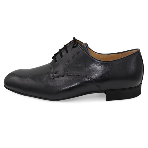 Werner Kern Hombres Zapatos de Baile Milano - Cuero Negro - Ancho   - Größe: UK 9