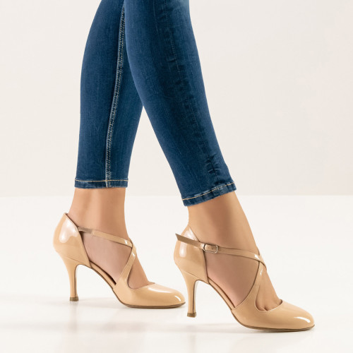 Nueva Epoca Dames Abendschuhe Aurora LS - Lak Beige - Leersohle - Grootte: UK 3,5