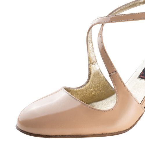 Nueva Epoca Dames Abendschuhe Aurora LS - Lak Beige - Leersohle - Grootte: UK 3,5