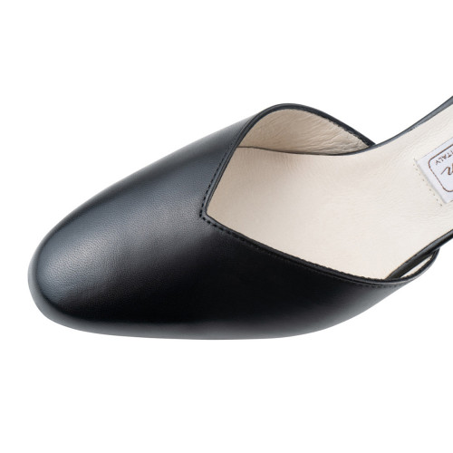 Werner Kern Femmes Chaussures de Danse Betty - Cuir Noir - 5,5 cm  - Größe: UK 6