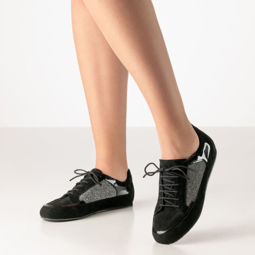 Werner Kern Mulheres Sneaker Sapatos de dança Carol - Cor: Preto - Gr&ouml;&szlig;e: EU 35 1/3