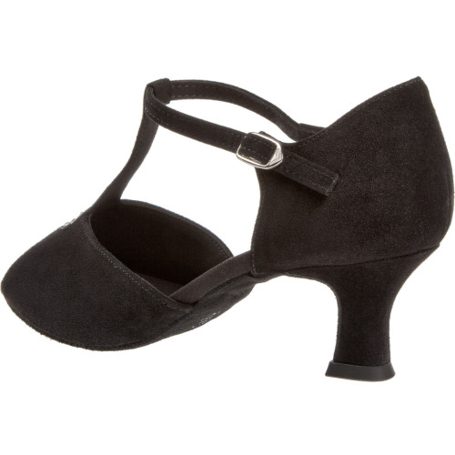 Diamant Femmes Chaussures de Danse 010-064-101 - Suède Noir - 5 cm