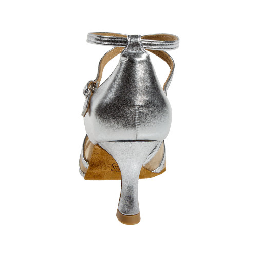 Diamant Women´s dance shoes 035-087-013 - Silver - 6,5 cm