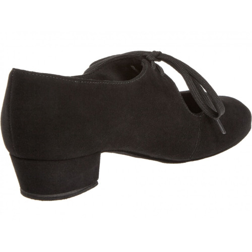 Diamant Mulheres Sapatos de Dança 057-029-001 - Camurça Preto - 2,8 cm