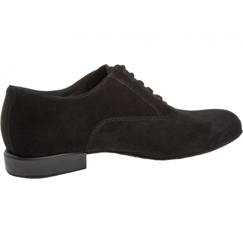 Diamant Mens Dance Shoes 180-025-001 - Suede Black - Bequem   - Größe: UK 7,5