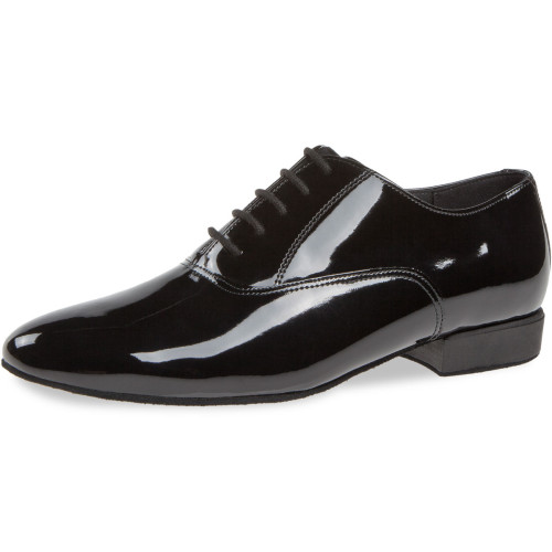 Diamant Hombres Zapatos de Baile 180-075-038 - Charol Negro   - Größe: UK 10