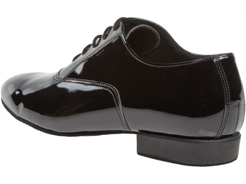 Diamant Hommes Chaussures de Danse 180-075-038 - Vernis Noir - 2 cm