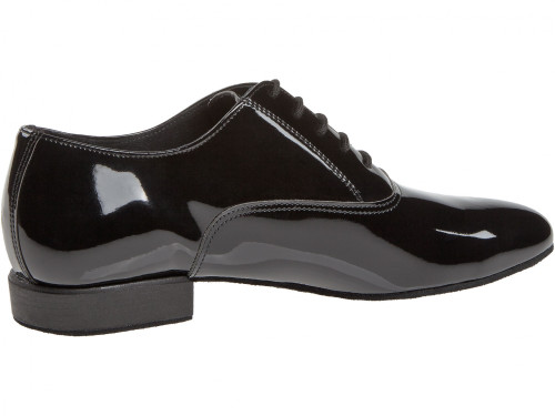 Diamant Hommes Chaussures de Danse 180-075-038 - Vernis Noir - 2 cm