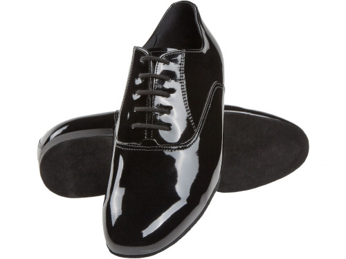 Diamant Men´s Dance Shoes 180-075-038 - Black Patent - 2 cm