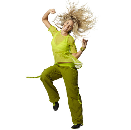 Zumba® - Dreamer Fish Tail Top - Green [XL/XXL]