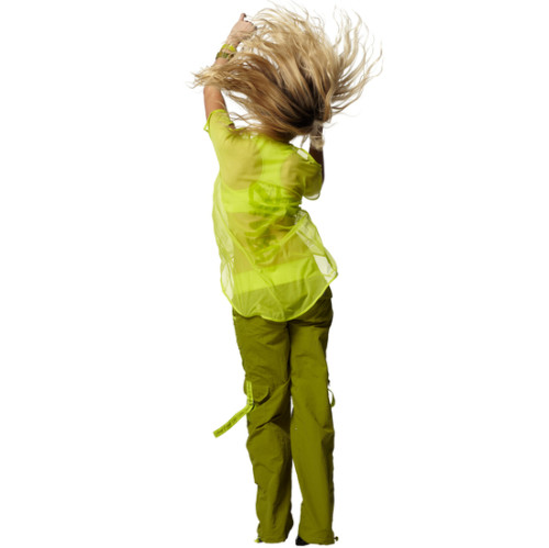 Zumba® - Dreamer Fish Tail Top - Green [XL/XXL]