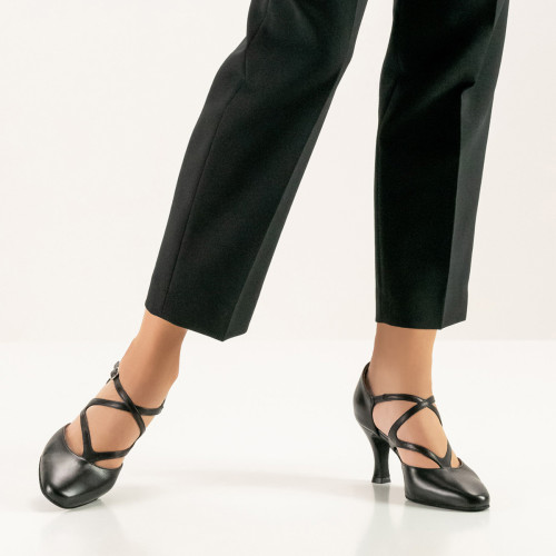 Werner Kern Dames Dansschoenen Fabiola - Leer Zwart
