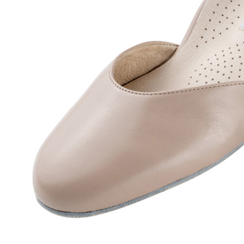 Werner Kern Damen Tanzschuhe Felice - Leder Beige - 3,4 cm [UK 7,5]