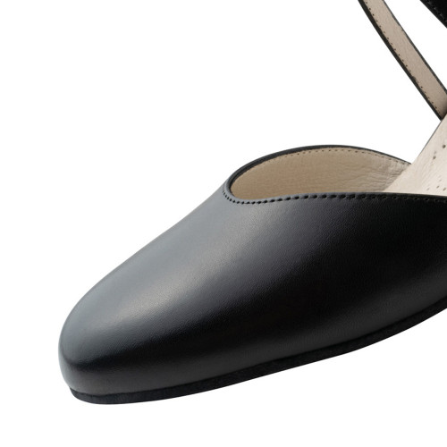 Werner Kern Women´s dance shoes Felice - Black Leather - 3,4 cm  - Größe: UK 5,5