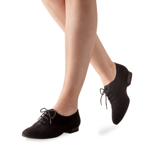 Werner Kern Femmes Chaussures d'entraînement Franca - Suéde Noir Micro-Heel [UK 5,5]