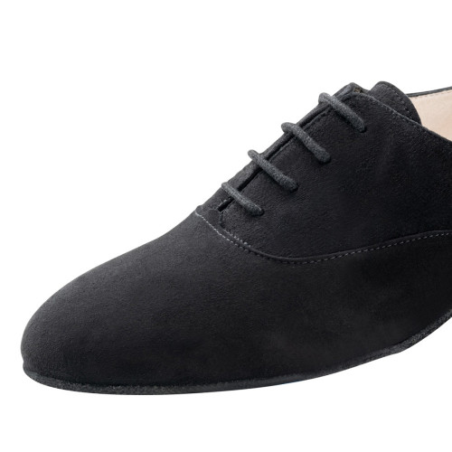 Werner Kern Ladies Practice Shoes Franca - Suede Black Micro-Heel [UK 5,5]