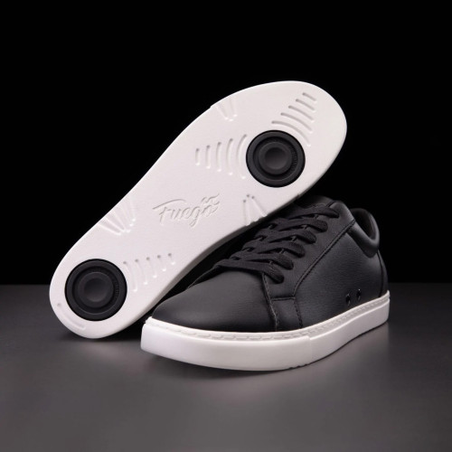 Fuego Unisex Low-Top Dance Sneakers Black - Misura: US M5/W6
