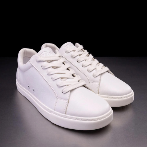 Fuego Unisex Low-Top Dance Sneakers White