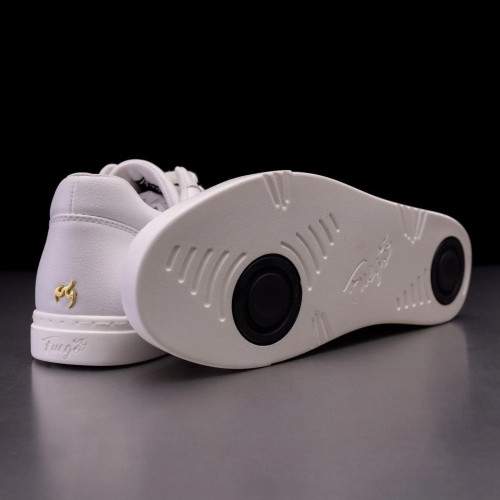 Fuego Unisex Low-Top Dance Sneakers White - Maat: US M8/W9