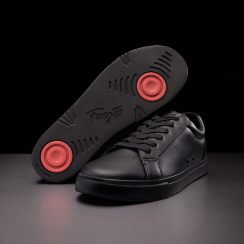 Fuego Unisex Low-Top Dance Sneakers All-Black