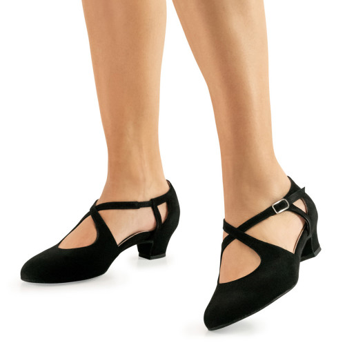 Werner Kern Women´s dance shoes Gala 3,5 - Black Suede