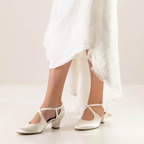 Werner Kern Bridal Shoes Gala 4,5 LS - White Satin