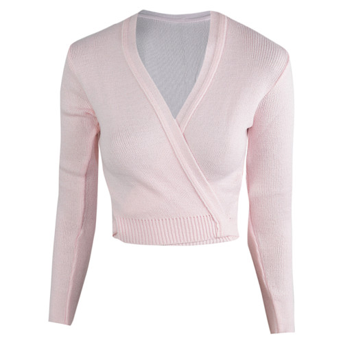 Intermezzo Mädchen Ballett Wickeljacke 6000 Jersey Elisa - Farbe: Rosa (007) - Größe: 12
