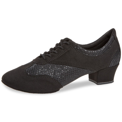 Diamant Mujeres VarioPro Zapatos de Práctica 188-234-548 - Microfibra Negro - 3,7 cm