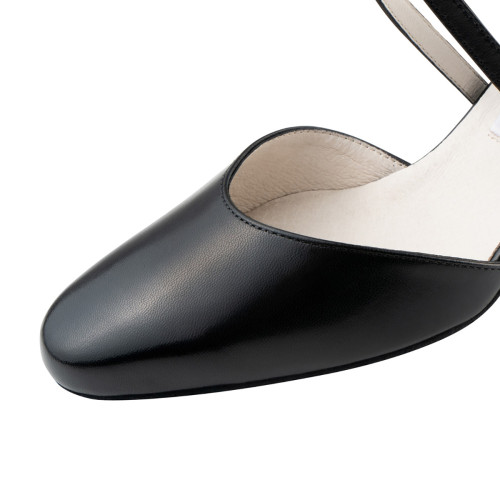 Werner Kern Mujeres Zapatos de Baile Patty - Cuero Negro - 5,5 cm  - Größe: UK 4