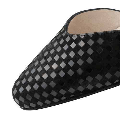 Werner Kern Women´s dance shoes Patty - Quadratino Black - 5,5 cm [UK 6,5]