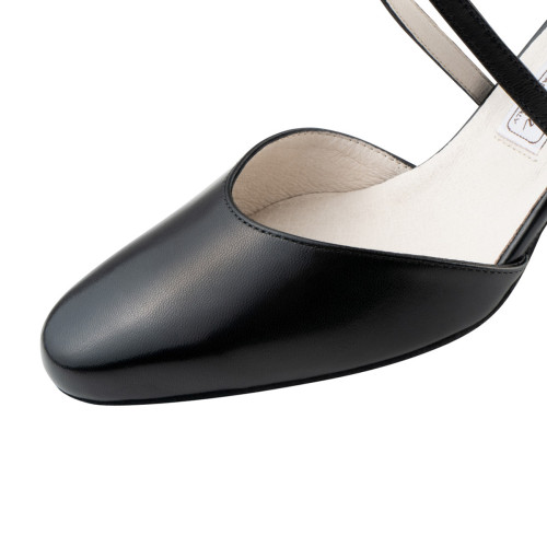 Werner Kern Mulheres Sapatos de Dança Patty - Pele Preto - 6,5 cm  - Größe: UK 5,5