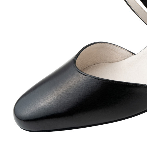 Werner Kern Femmes Chaussures de Danse Patty - Cuir Noir - 8 cm  - Größe: UK 5,5
