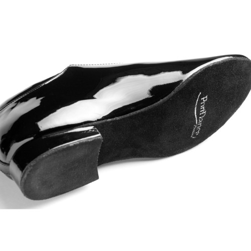 Portdance Homens Sapatos de dança PD020 - Laca Preto - Tamanho: EUR 42