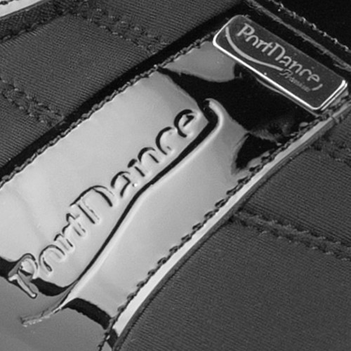 Portdance Men´s Dance Shoes PD024 - Patent/Leather Black - Size: EUR 43
