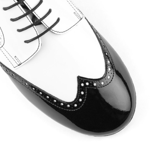 Portdance Mens Dance Shoes PD042 Tango - Black/White