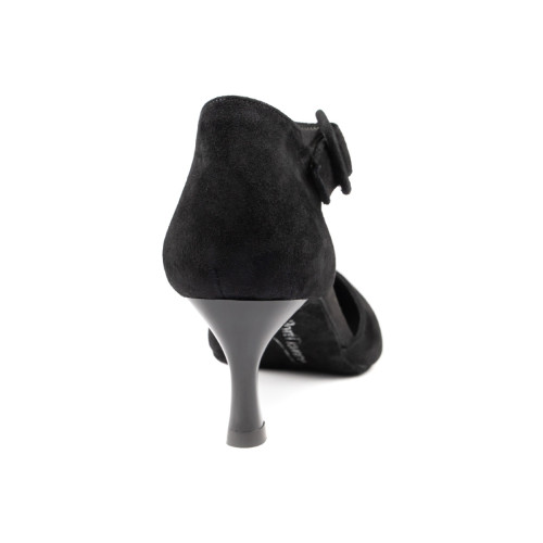 Portdance Damen Tanzschuhe PD126 - Schwarz - 5 cm
