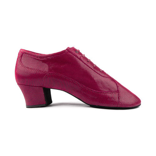 PortDance Dames Practice Schoenen PD705 - Bordeaux - 4 cm