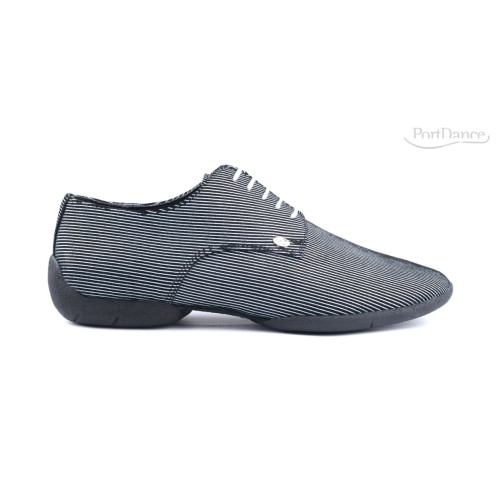 Portdance Homens Sneakers PD018 Fashion - Preto/Branco