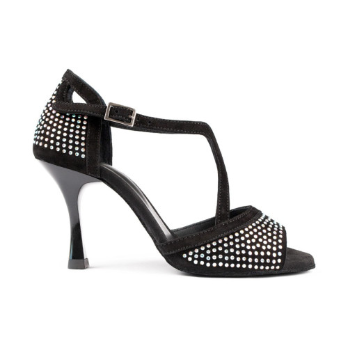 Portdance Donne Scarpe da Ballo PD507 - Scamosciata - 7 cm