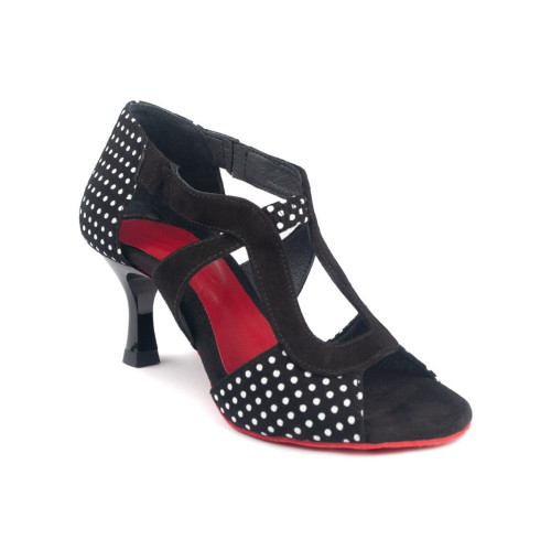 PortDance Mujeres Zapatos de Baile PD508 - Nabuk - 5 cm