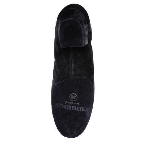 Rummos Mulheres Sapatos de treino R377 - Pele/Nobuk Preto Diva - 4,5 cm