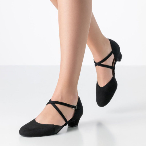 Werner Kern Women´s dance shoes Ronja - Obermaterial: Suede Black - Size: EU 40 2/3