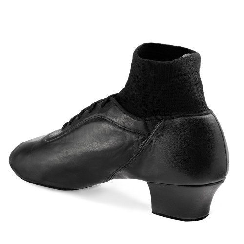 Rummos Hommes Latine Chaussures de Danse Premier 001 - Cuir Noir - Normal - 45 Latine - EUR 41