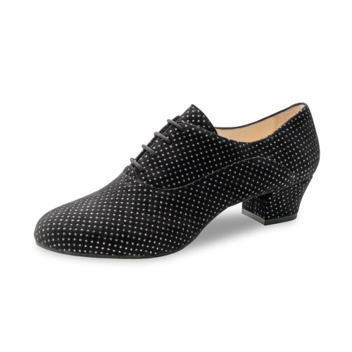 Werner Kern Ladies Practice Shoes Runa - Obermaterial: Brocade Black - Size: EU 38